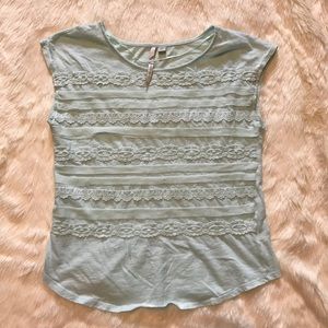 Lauren Conrad | Mint Top